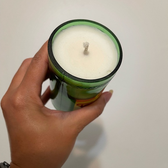 [Topo Chico] DIY Green Unscented Candle - Picture 6 of 8